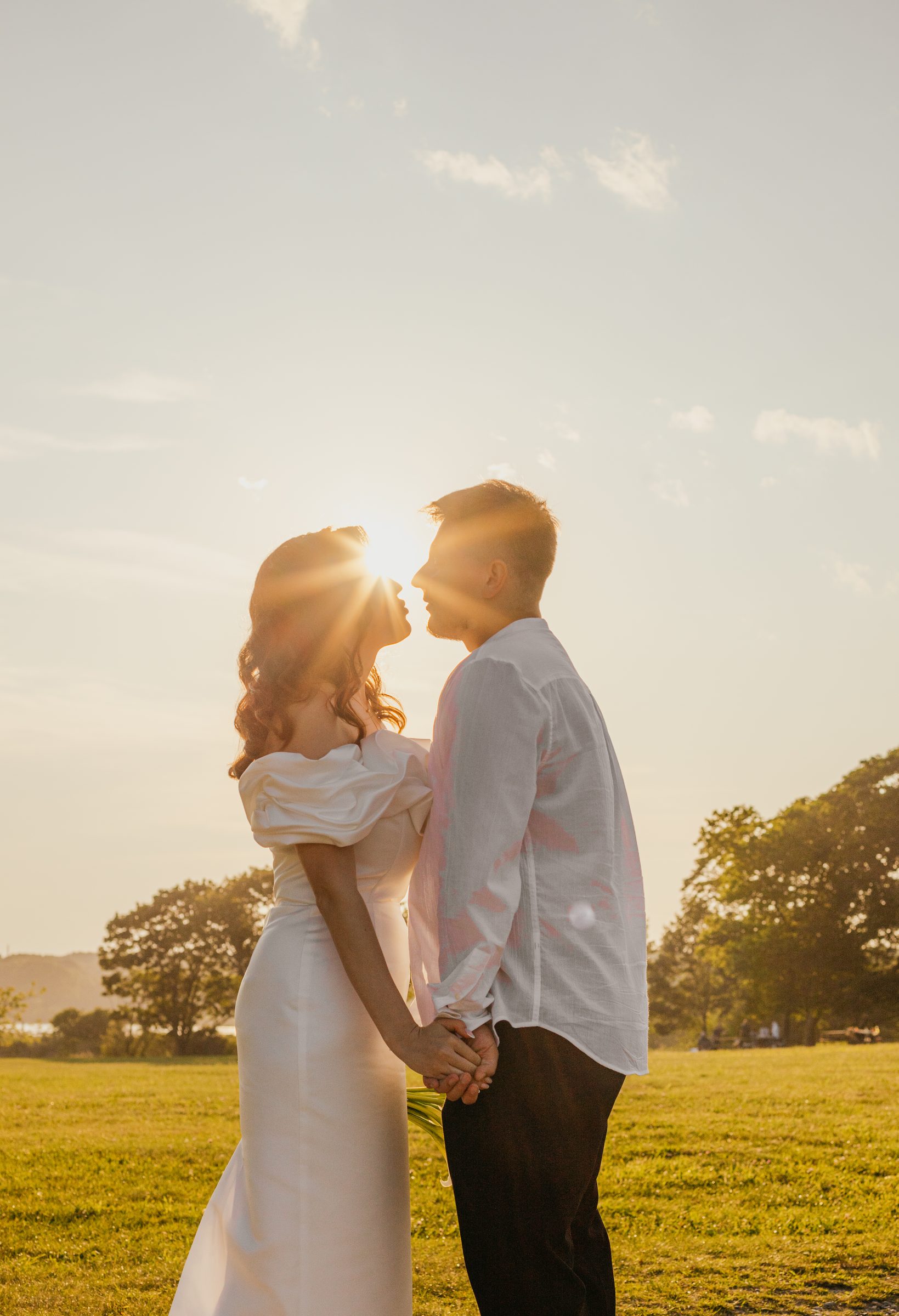 Mystic CT wedding photographer — coastal ceremony at golden hour